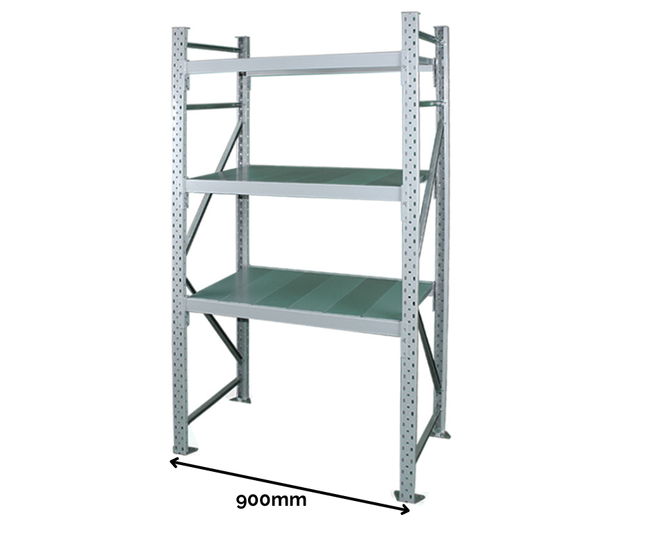 900mm Wide Longspan Racking details